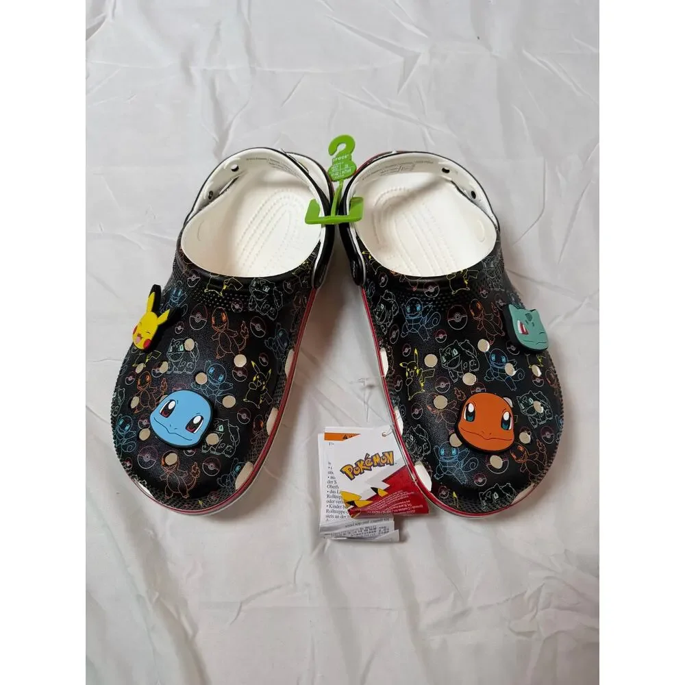 Pikachu & Kanto First Partners Classic Clogs by Crocs - Adult Women’s 10 Men’s 8